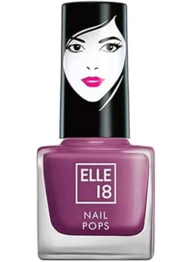 إل 18 أحمر شفاه Elle 18 Elle 8 حريري (مطفي) وطلاء أظافر Elle 18 مطفي ولامع، لون 161، 5 مل - Image 2